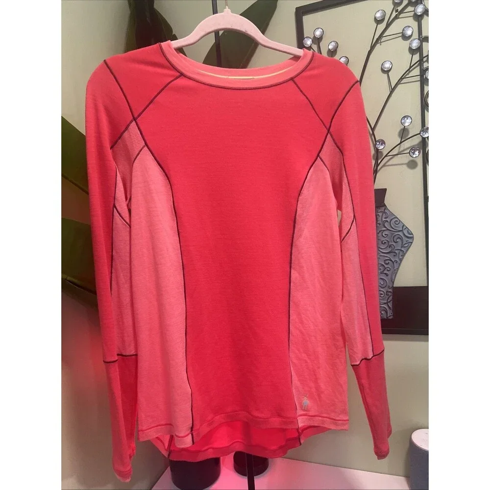 Smartwool PHD Womens Merino Wool Blend Base Layer Top Size M